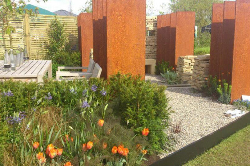 back garden design in harrogate, yorkshire